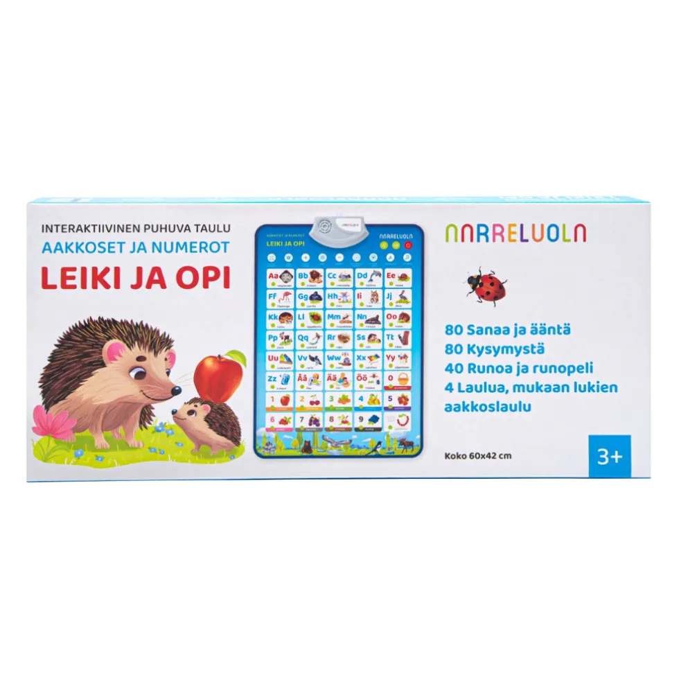 Aarreluola Leiki- ja opi Interaktiivinen puhuva taulu