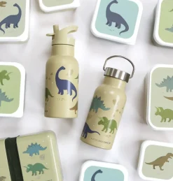 A Little Lovely company juomapullo 350ml - Dinosaurukset