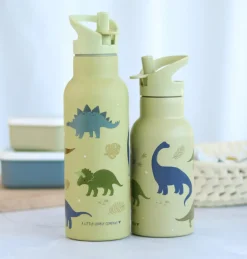 A Little Lovely company juomapullo 500ml - Dinosaurukset