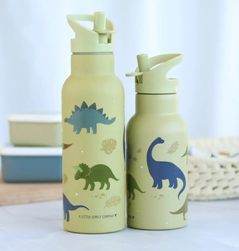 A Little Lovely company juomapullo 500ml - Dinosaurukset