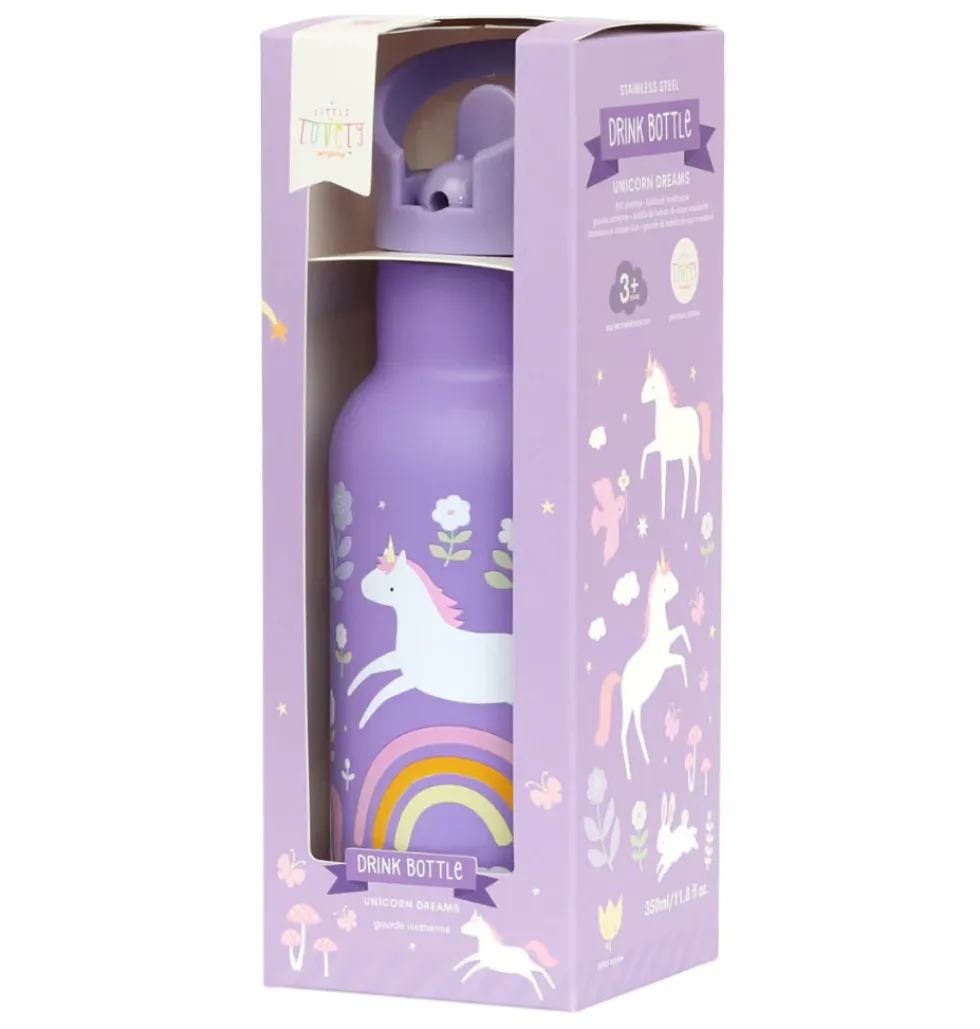 A Little Lovely company juomapullo 350ml - Yksisarviset