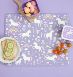 A Little Lovely company pöytä tabletti ruokailuun ja askarteluun - Yksisarviset