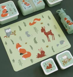 A Little Lovely company pöytä tabletti ruokailuun ja askarteluun - Metsäeläimet