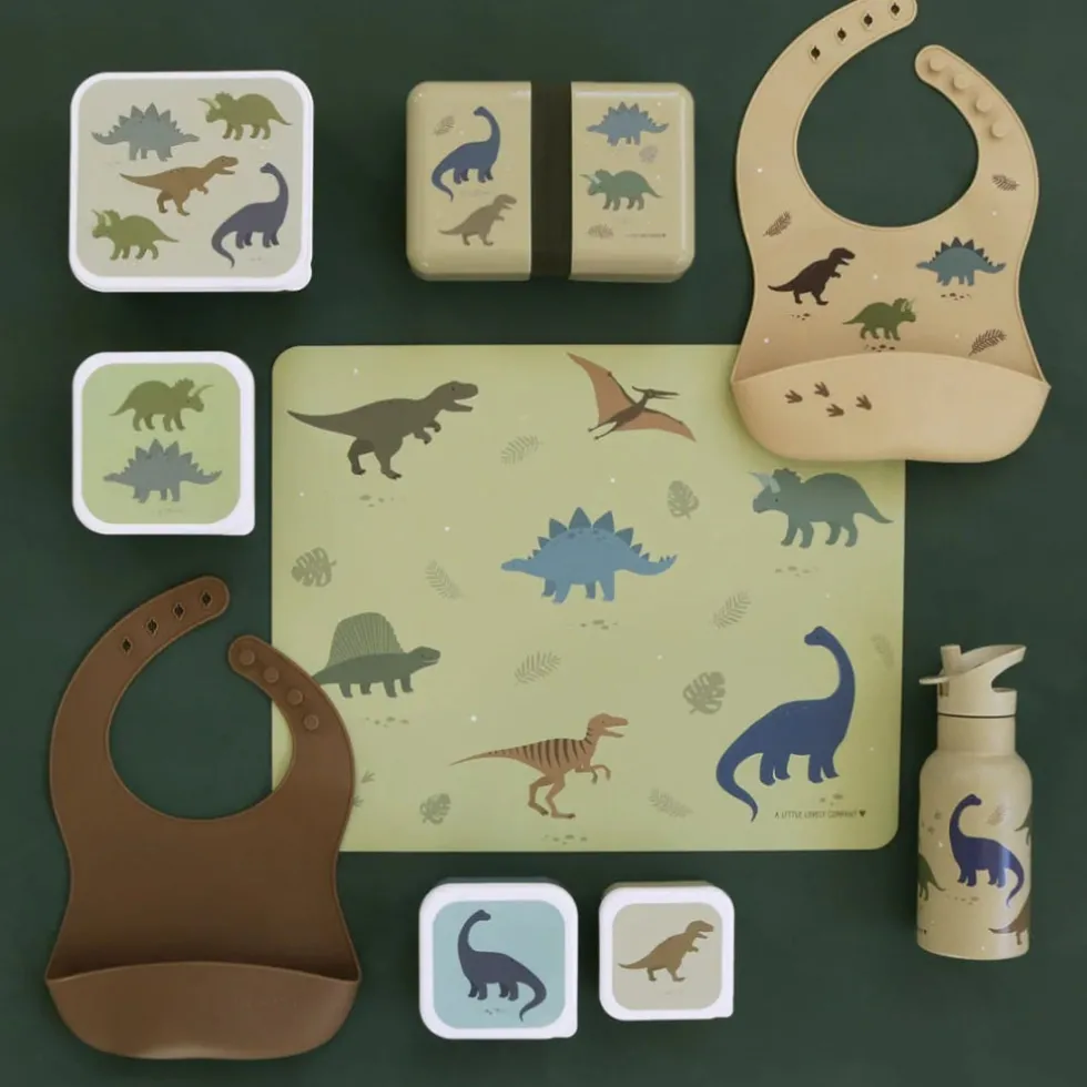 A Little Lovely company pöytä tabletti ruokailuun ja askarteluun - Dinosaurukset