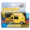 Ambulanssi valoilla ja äänillä