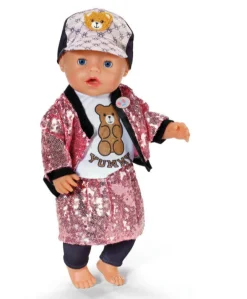 Baby Born nuken Glam kimalle asu 43cm