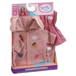Baby Born nuken pupu Takki, legginsit ja tunika 43cm