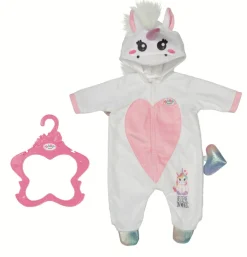Baby Born nuken yksisarvis jumpsuit 43cm