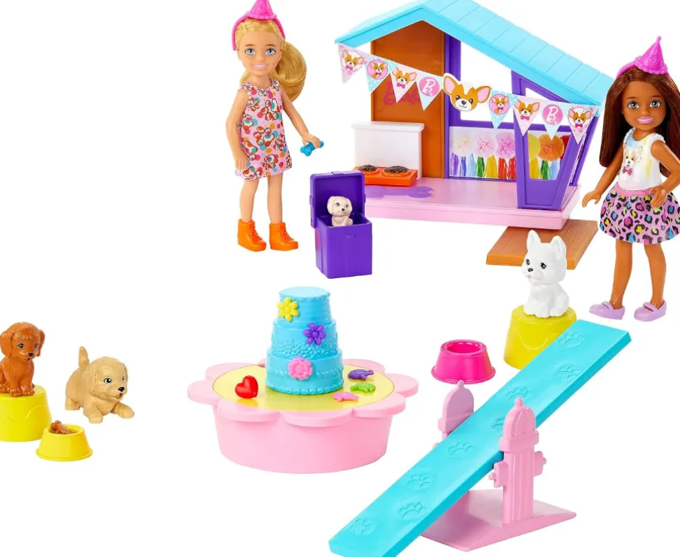 Barbie Chelsea Puppy Party -leikkisetti