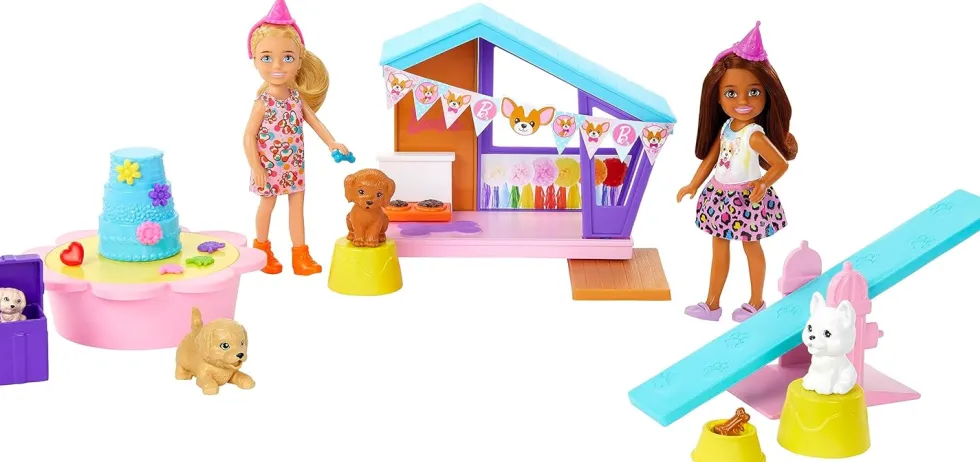 Barbie Chelsea Puppy Party -leikkisetti