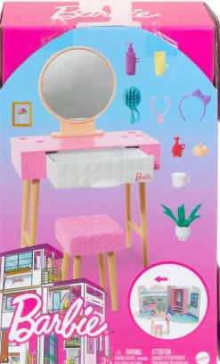 Barbie Huonekalut - Kampauspöytä