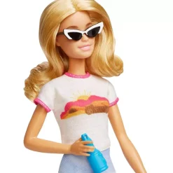 Barbie Malibu loma nukke ja koiranpentu