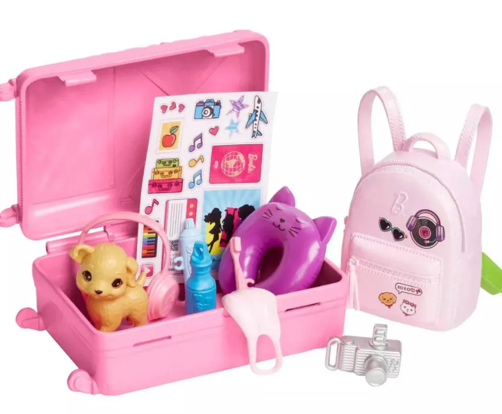 Barbie Malibu loma nukke ja koiranpentu