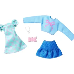 Barbie nuken vaatteet 2in1 - rusetit