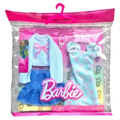Barbie nuken vaatteet 2in1 - rusetit