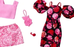Barbie nuken vaatteet 2in1 - ruusut
