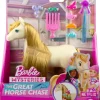 Barbie poni Tornado ja tarvikkeet