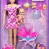 Barbie Skipper Babysitter Lastenhoitaja ja rattaat