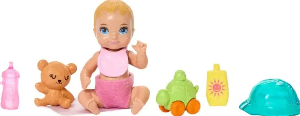 Barbie Skipper Babysitter Lastenhoitaja ja rattaat