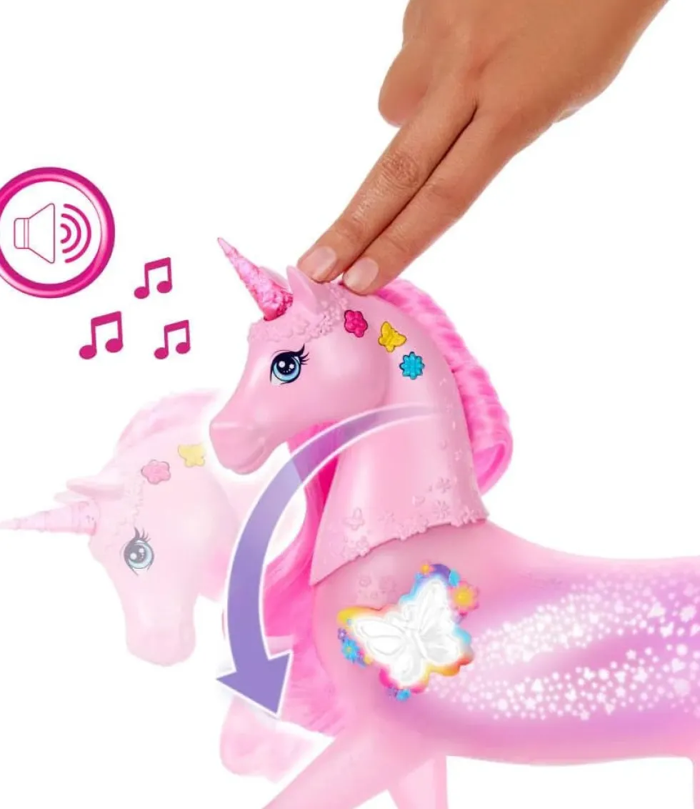 Barbie Sparkle Lights Yksisarvinen hevonen