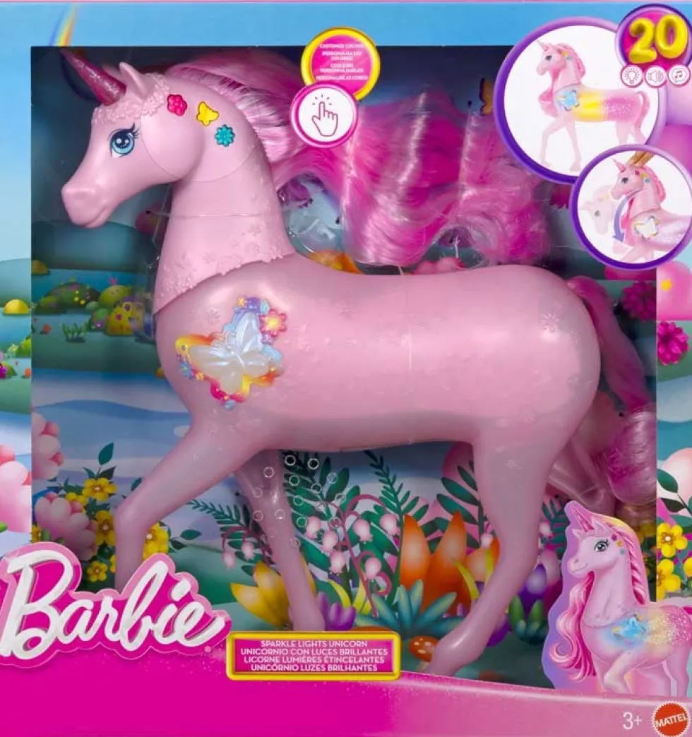 Barbie Sparkle Lights Yksisarvinen hevonen