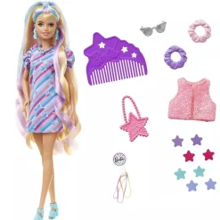 Barbie Totally Hair nukke ja asusteet