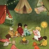 Belle & Boo Campfire Stories telttailu kortti