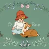 Belle & Boo Poika ja peura kortti