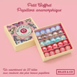 Billes & co Marmorikuulat - Butterflies