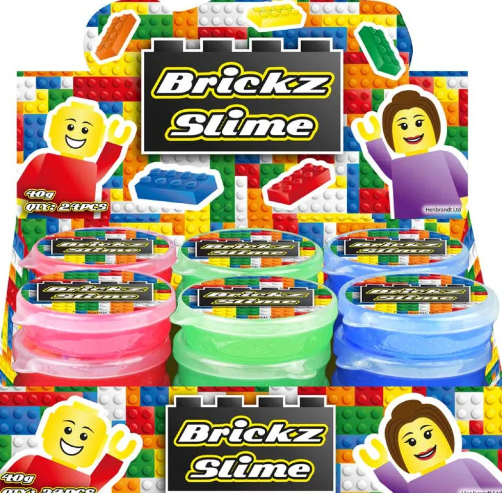 Brickz Slimy mini purkki 1kpl