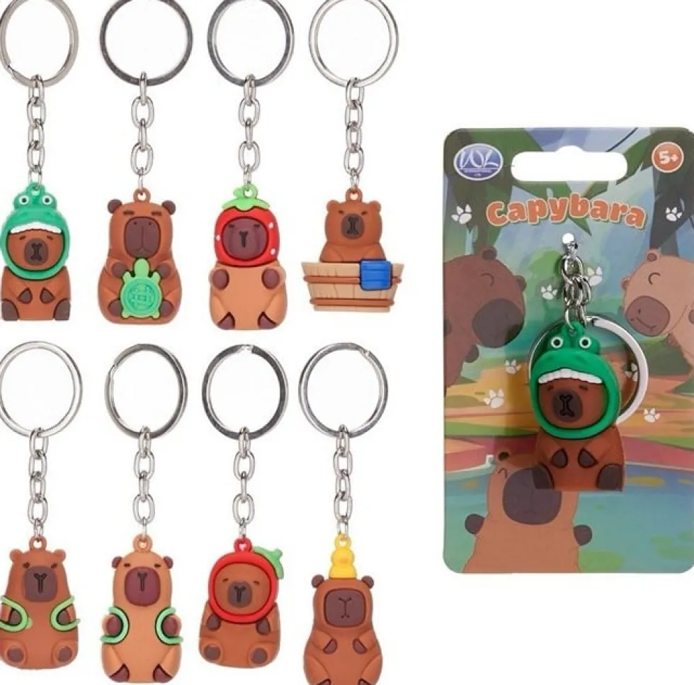 Capybara 3D avaimenperä - lajitelma