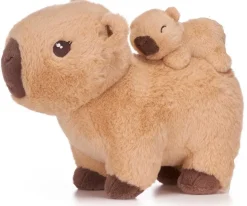 Capybara ja vauva pehmolelu 25cm