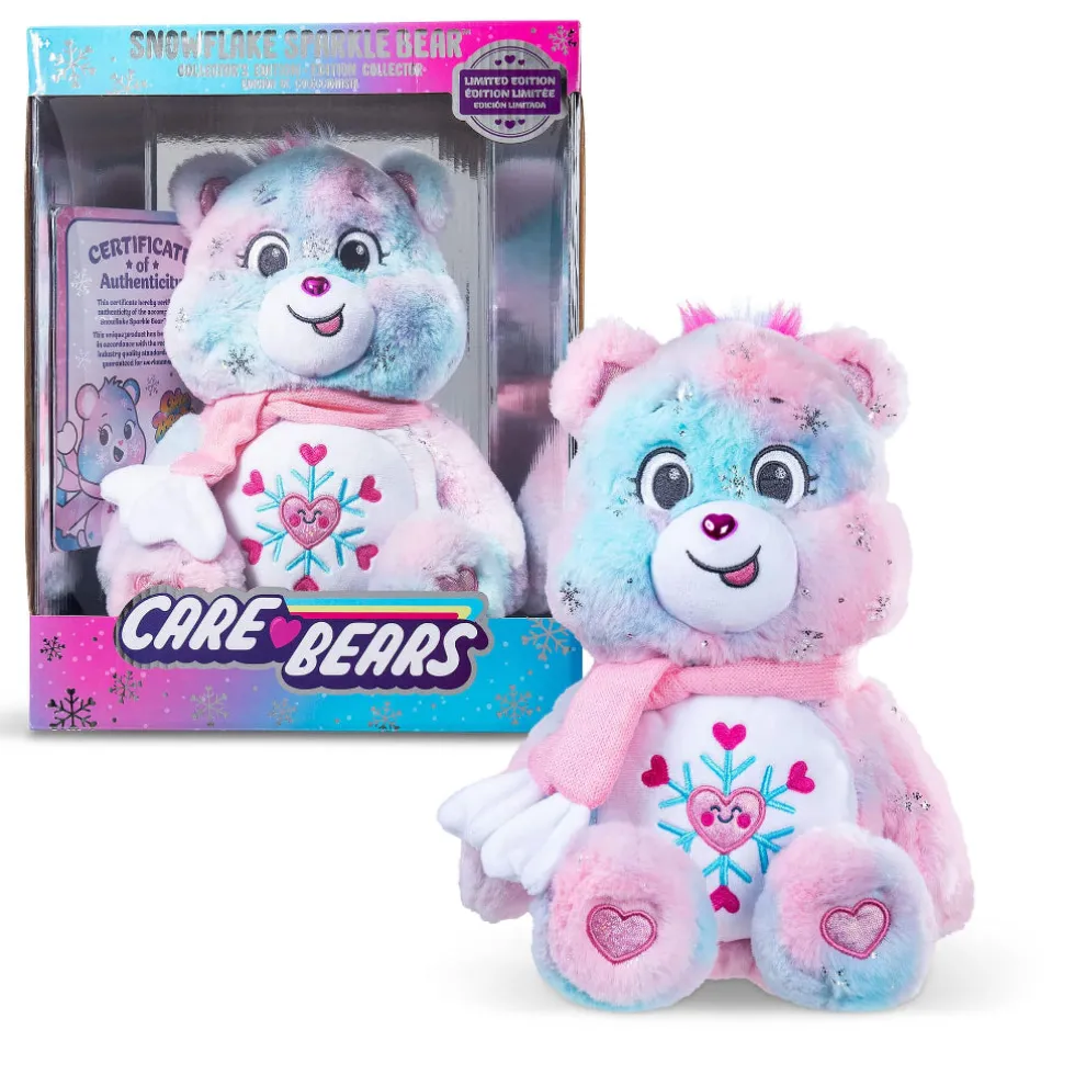 Care Bear Snowflake Sparkle Halinalle iso pehmolelu 35cm