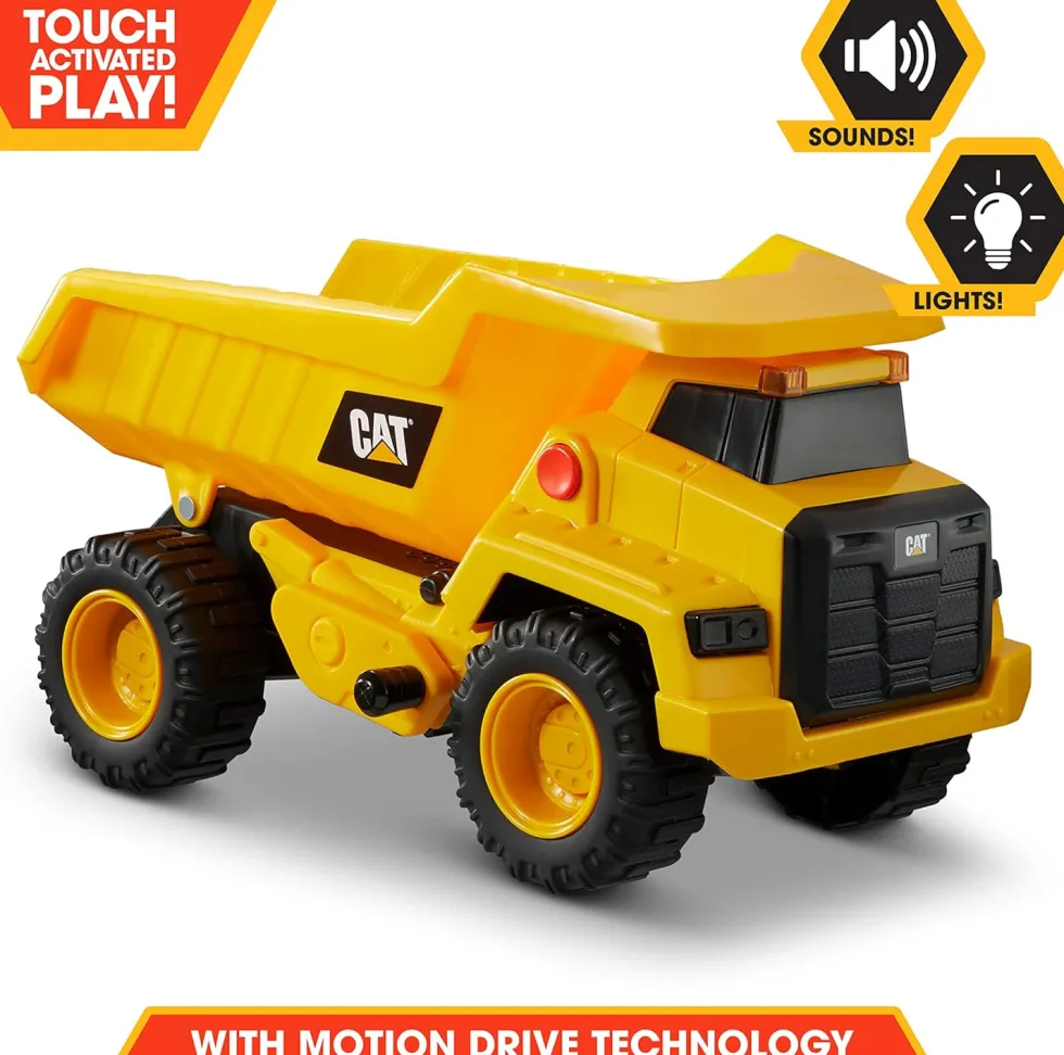CAT Power Haulers Kippiauto äänillä ja valoilla 30cm