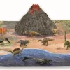 Collecta A1184 mini Dinosaurukset salkussa