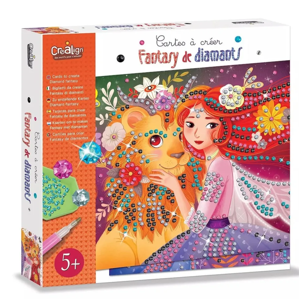 Créa Lign' Diamond Fantasy Timanttiaskartelu pakkaus
