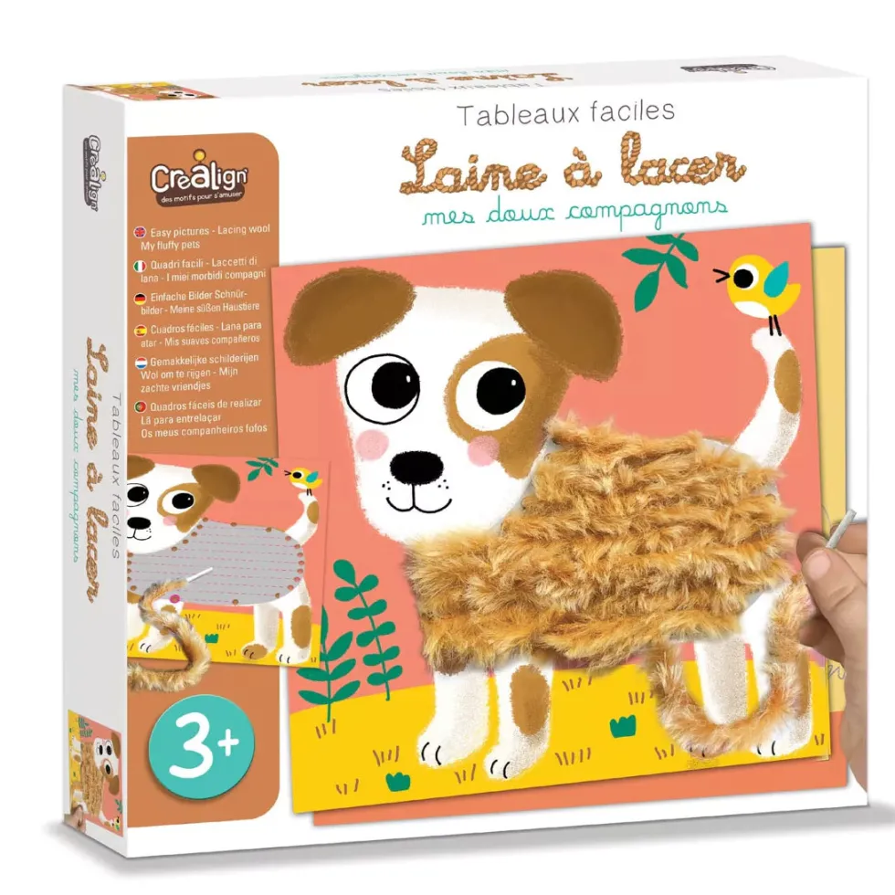Créa Lign' Pujottelu askartelu pakkaus - Lemmikit