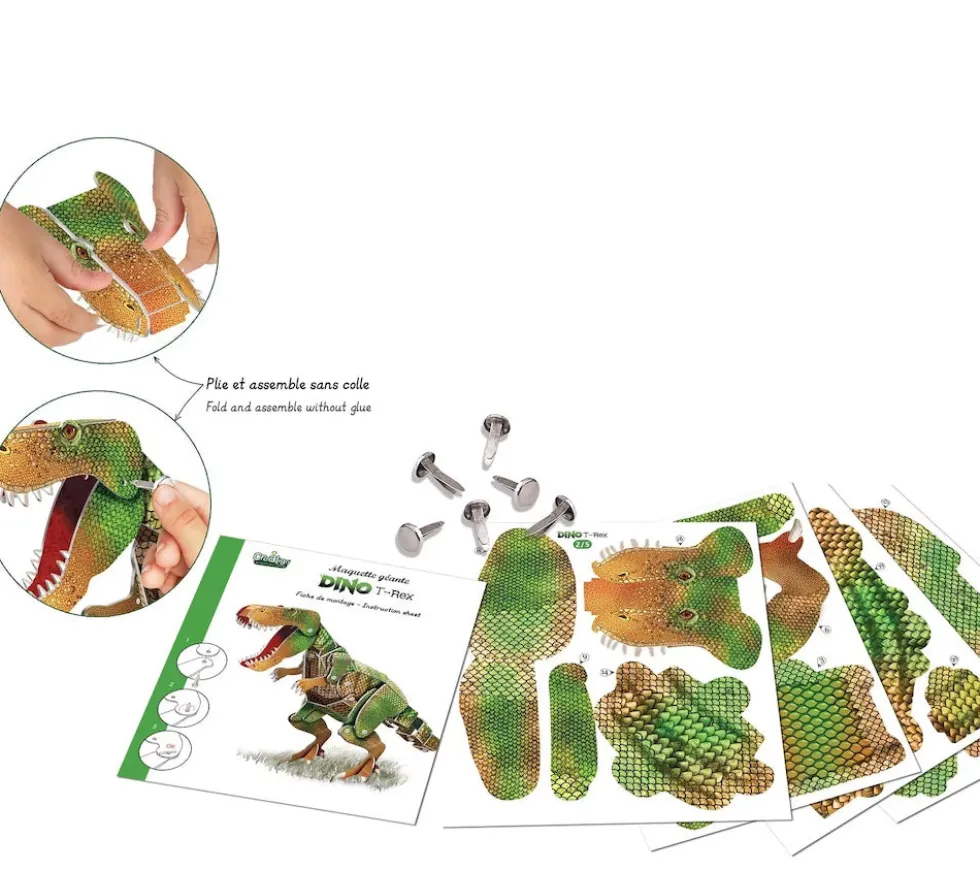 Créa Lign' T-Rex 3D Askartelu pakkaus