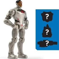 DC Cyborg figuuri 10cm + yllätystarvikkeet