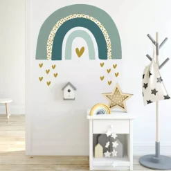 Decochic vihreä Sateenkaari -seinätarra
