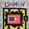 Digimon Original Monsteri virtuaalilemmikki - Neon punainen
