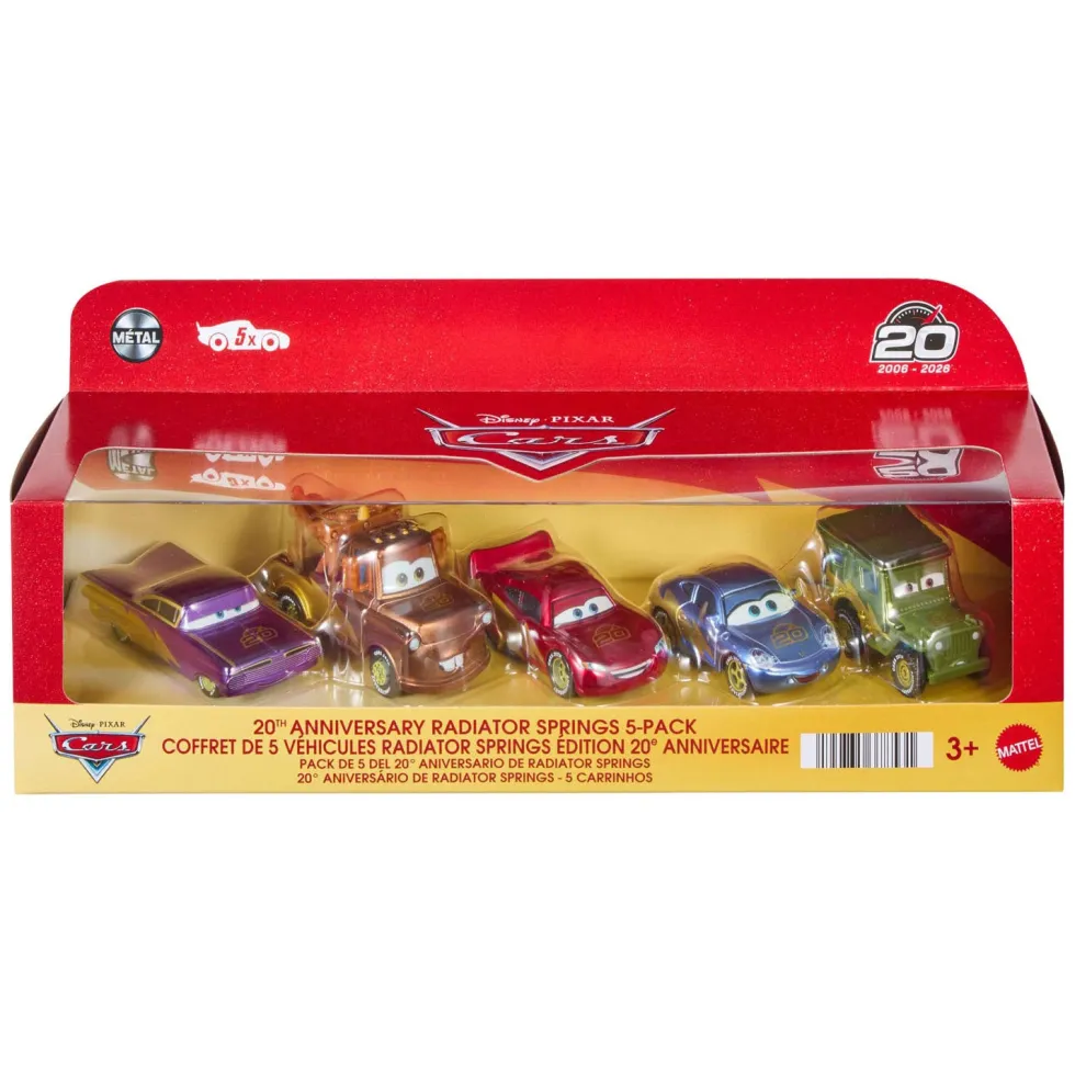 Disney Cars 20 -juhlavuosi erikois pakkaus