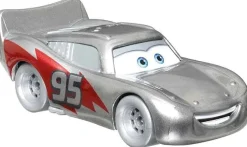 Disney Cars 100 vuotta juhla auto Salama McQueen hopeanvärinen
