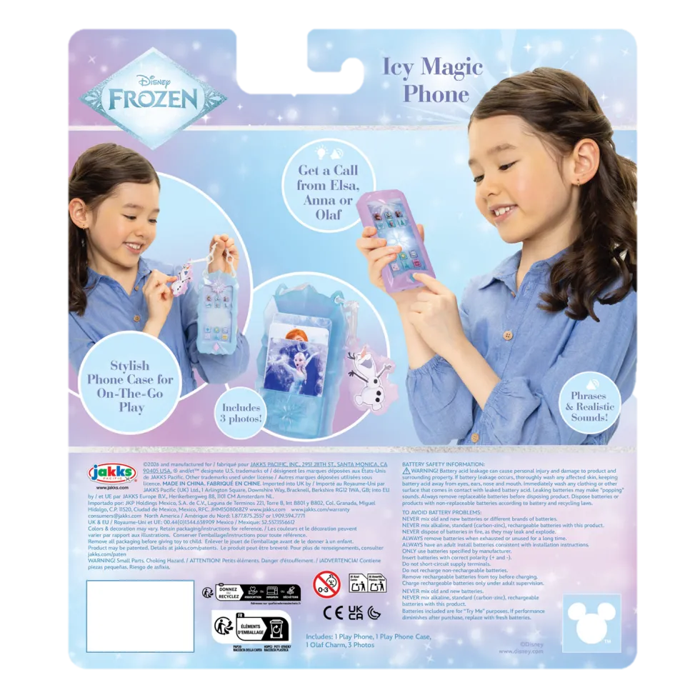 Disney Prinsessa Frozen Elsa Ice & Magic Leikkipuhelin
