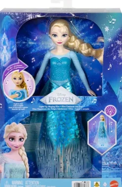 Disney Prinsessa Frozen laulava Elsa nukke valotoiminnolla