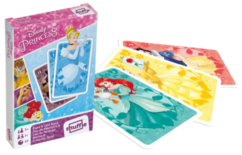 Disney Prinsessa 2in1 korttipeli