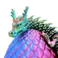 Drakliths 3D lohikäärme ja muna 15cm - lajitelma