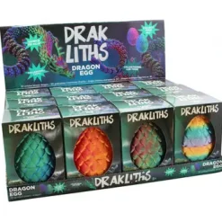 Drakliths 3D lohikäärme ja muna 15cm - lajitelma