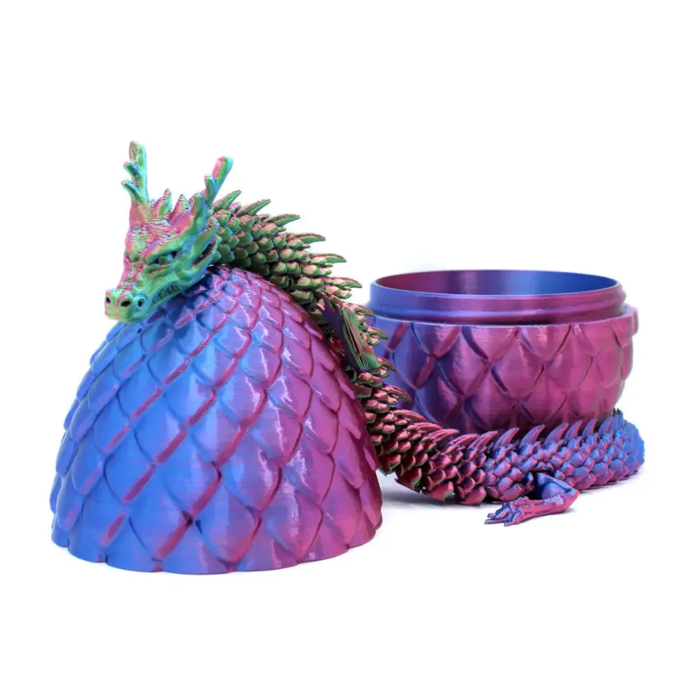 Drakliths 3D lohikäärme ja muna 15cm - lajitelma