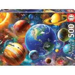 Educa Aurinkokunta palapeli, 500 palaa